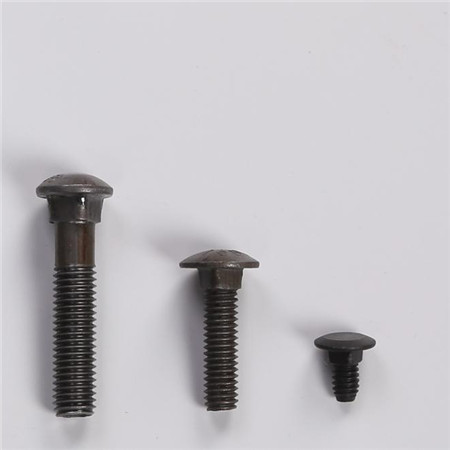 DIN603 Flat head Metric HDG Hot Dipped Galvanized Cartain bolt and NUt