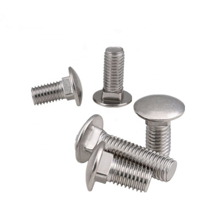 DIN603 Hot Dipped Galvanized HDG Cup Head Carriage Bolt / Coach bolt