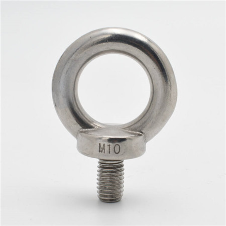 Högkvalitativt rostfritt stål 304/316 DIN580 förankringsögonbult